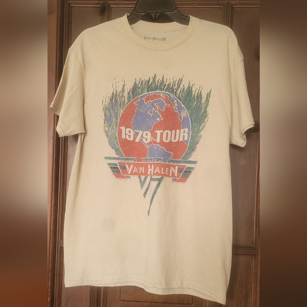 NWOT-Van Halen " World Tour 1979" Tee Shirt